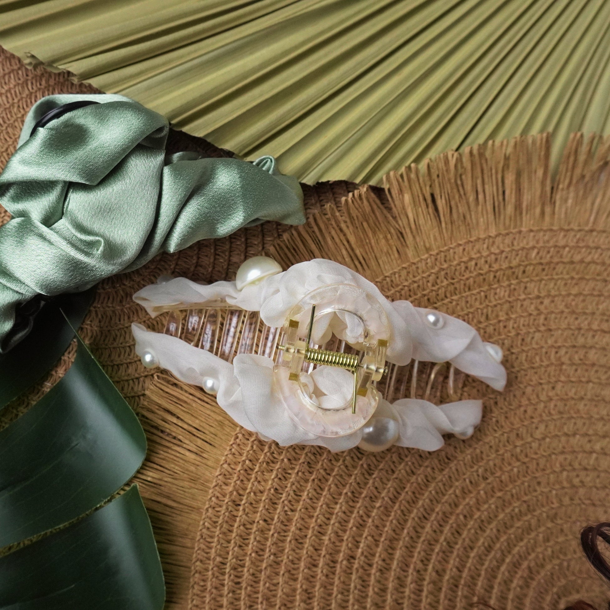 Fabric Hair Claw