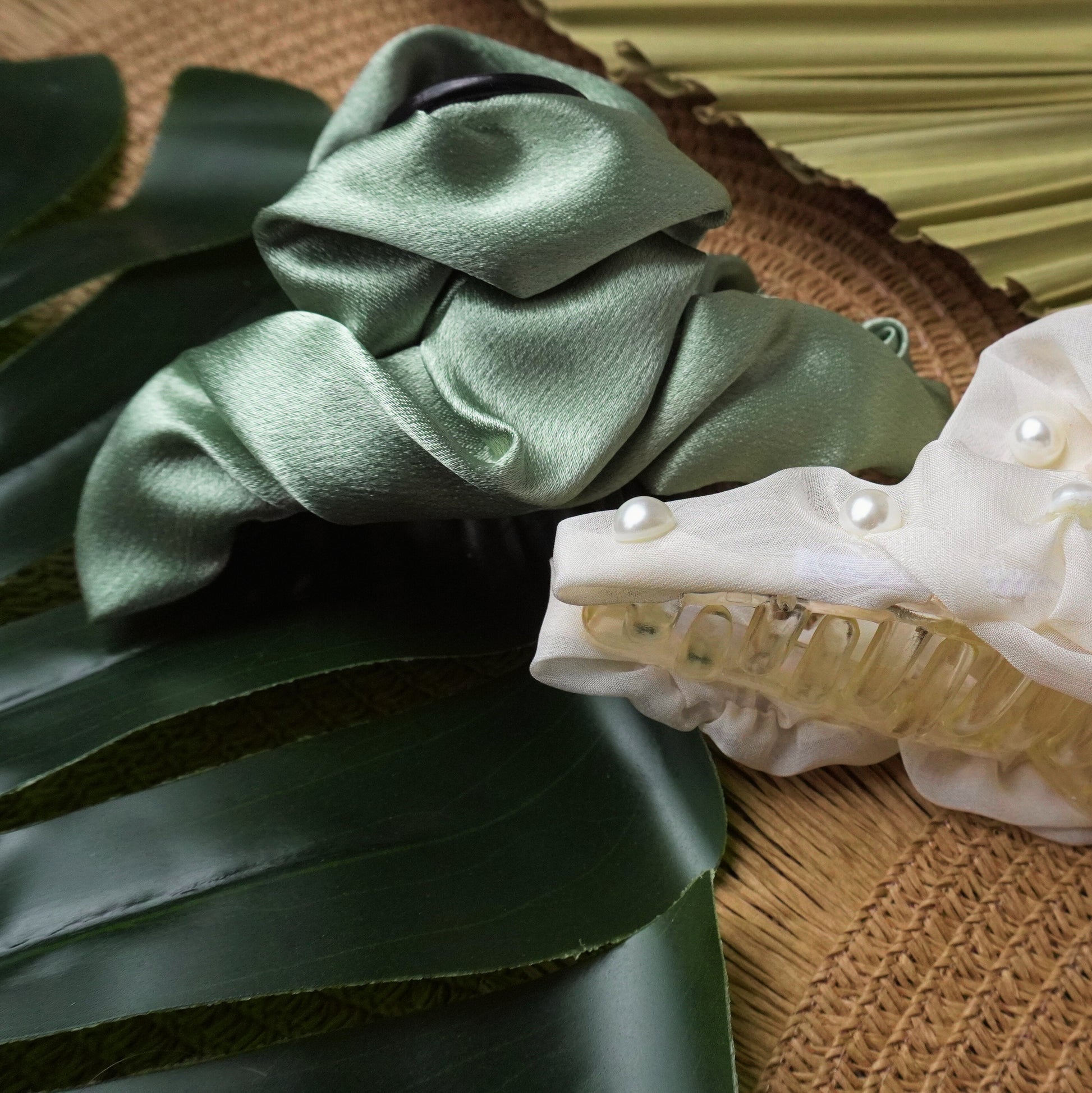 Fabric Hair Claw